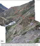 Характер движения левым берегом р.Койкап выше впадения Талды-су и способ обхода главного каньона (1)